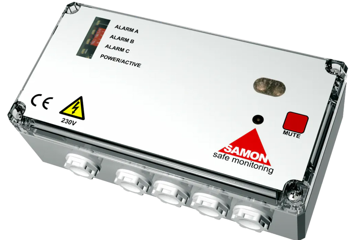 SPU / SPLS – Single Point Gas Detection Monitoring Unit - samon.com